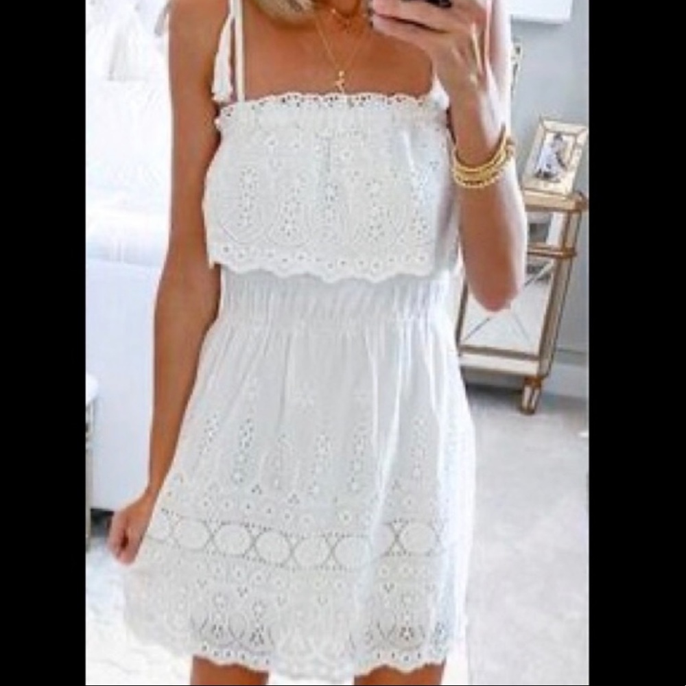 Kirious Popover Eyelet Sundress